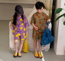 ★キッズアパレル★Tシャツ+パンツ★セットアップ★80-150cm