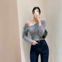 chic 韓国ファッション ベアトップ おしゃれ 着痩せ 設計感 カーディガン