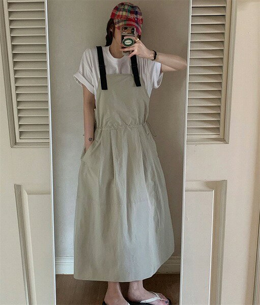 今季マストバイ新作 エレガント おしゃれ韓国系 カジュアル系 キャミソール ワンピース