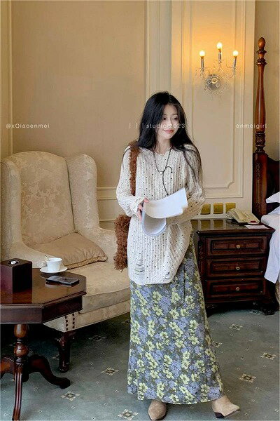 カジュアル ファッション ニットセーター / カジュアルセットアップ