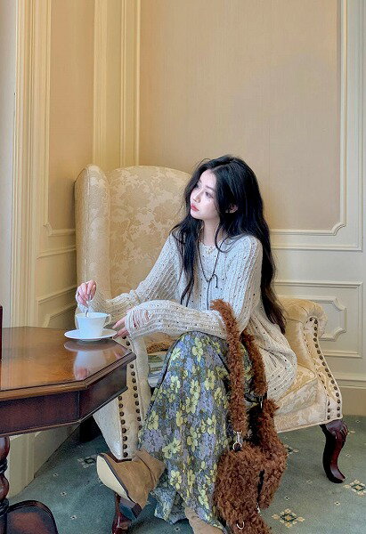 カジュアル ファッション ニットセーター / カジュアルセットアップ