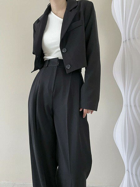 ★カジュアル 韓国風 デザイン性 シンプル着心地抜群 ジャケット＋ズボン