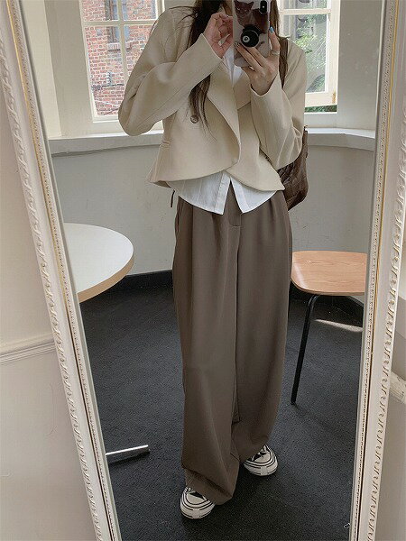 ★ファッション　韓国風 格好いい　シック　エレガント ブレザー　コート