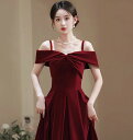 ブライズメイド/花嫁/二次会/プリンセス/パーティードレス/ウエディングドレス★ロング/結婚式編み上げ