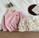 子供 女の子 ラペル シャツ デニムベスト パンツ 2点セット スーツ