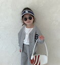 子供 女の子 ラペル シャツ デニムベスト パンツ 2点セット スーツ