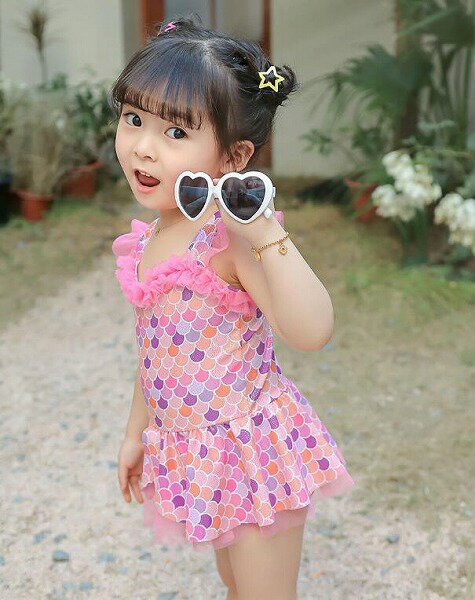 キッズ 水着 女の子 かわいい 子供 ワンピース スカート プール 海 おしゃれ かわいい