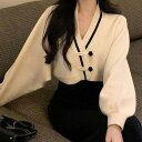 ニットセーター トップス おしゃれ レディース シンプル 秋服 冬服 フリーサイズ