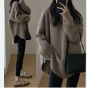 ニットセーター トップス おしゃれ レディース シンプル 秋服 冬服 フリーサイズ(4)