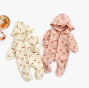 ベビー服 ロンパース ボディスーツ 新生児服 子供服 秋冬新作 長袖 韓国風(4)
