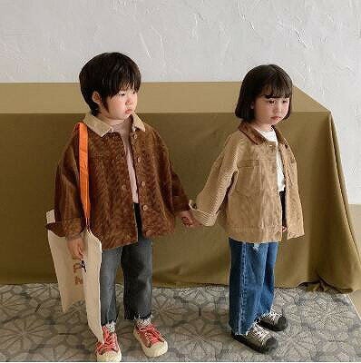 子供服 シャツ シャツ長袖 トップス 長袖 カーディガン 韓国風 キッズ服