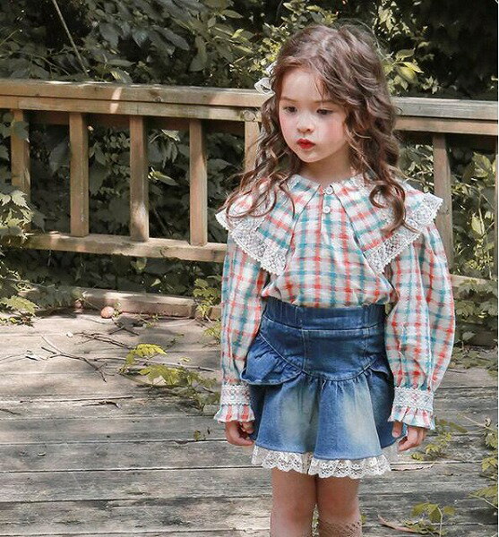 子供服 シャツ シャツ長袖 トップス 長袖 プルオーバー 韓国風 キッズ服