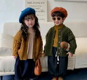 子供服 セーター コート カーディガン トップス 長袖 韓国風 春秋新作(4)