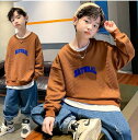 子供服 パーカー 長袖 トップス プルオーバー 春秋新作 韓国風 男女兼用