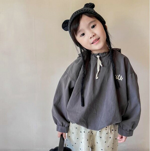 子供服　パーカー　長袖　トップス　プルオーバー　春秋新作　韓国風