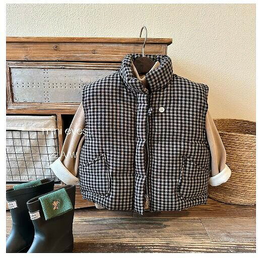 秋新しい 子供服★ 女の子コート★ファッショントップス ★韓国風子供ベスト★90-140