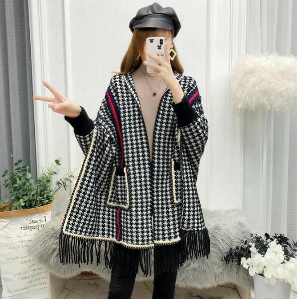 秋冬新作　コーディガン マフラー ショール ストール コート アウター カーディガン