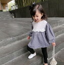 秋新しい 子供服★ 女の子 シャツ ★ファッション長袖シャツ ★韓国風子供春秋服★90-130