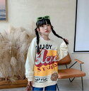 秋新しい 女の子 パーカー パーカー 子供服 ファッション長袖トップ ★120-170