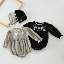 ベビー服 ロンパース ボディスーツ 新生児服 子供服 春秋新作 韓国風