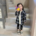 秋新しい 子供服★ 女の子長袖シャツ ★ファッションシャツ ★韓国風子供春秋服★90-140