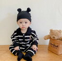 超人気ベビー服 春秋ロンパース 赤ちゃん オーバーオール ベビー服 長袖ロンパース★66-90