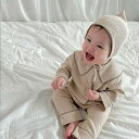 韓国風ベビー服 秋ベビーカジュアルカーディガン上下セット 赤ちゃん ファッション2点セット★73-100