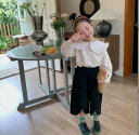 秋新しい 子供服★ 女の子シャツ★ファッション長袖シャツ ★韓国風子供春秋服★90-140