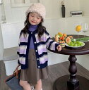 秋新しい 子供服★女の子ニットコート★ファッションセーターコート★韓国風子供 服★90-140