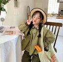 秋新しい 子供服★女の子長袖シャツ★ファッションシャツ ★韓国風子供 服★90-140