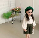 子供服 トップス シャツ 長袖 春着 韓国風 子供シャツ シンプル