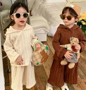 子供服 トップス ズボン セットアップ 春秋新作 長袖+パンツ 韓国風 無地