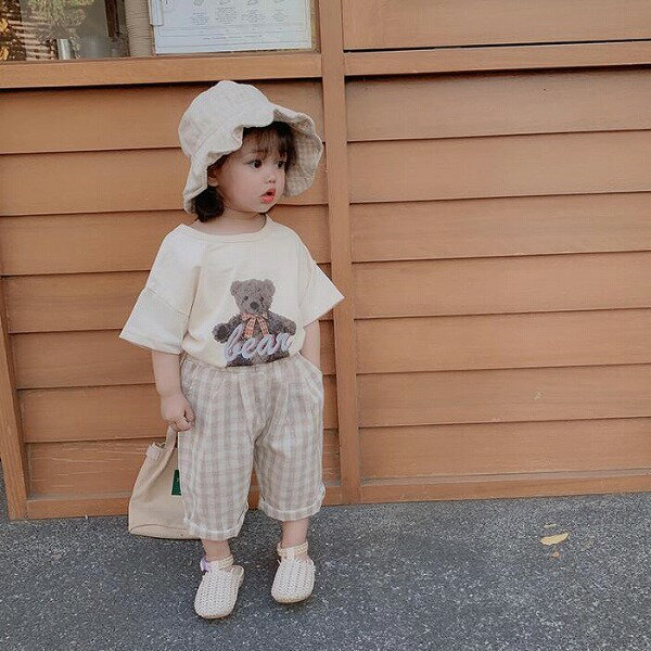 子供服夏服★ 女の子半袖Tシャツ★ファッションTシャツ子供服★韓国風子供夏服★80-140