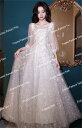 ブライズメイド/花嫁/二次会/プリンセスドレス/パーティードレス/ウエディングドレス/結婚式レースドレス