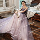 ブライズメイド/花嫁/二次会/プリンセスドレス/パーティードレス/ウエディングドレス/結婚式レースドレス