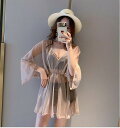 新しい ,レディース体型カバー水着 3点セット ビキニ 海水浴 温泉 スイムウェア★M-XL