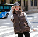 女士棉服 ベスト. 冬新作 ダウンジャケット レディース ダウンコート 厚手 防寒 防風★M-2XL