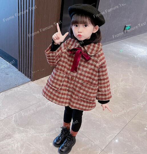 女の子 ジャケット トップス 可愛いコート 子供服 キッズ服 秋冬新作 おしゃれ