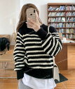 秋冬新作 ニット レディース ニットセーター ゆったり トップス