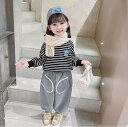 秋と冬新作 女の子 男の子ズボン 下着 可愛いパンツ 子供服 キッズ服 おしゃれ裏毛付き