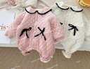 秋冬新作 ベビー ロンパースベビー服 着ぐるみ カバーオール防寒着