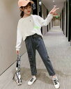 秋冬制作 女の子 男の子ズボン 下着 可愛いパンツ 子供服 キッズ服 ジーンズ