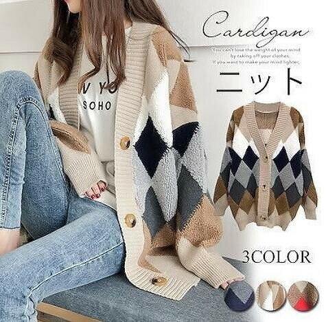 秋冬新作 トップス セーター、ニットカーディガン、レディースセーターコート