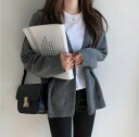 秋冬新作 新しいデザイン 韓国風 ニットコート 女 カーディガン 何でも似合う