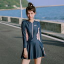 水着 レディース 体型カバー タンキニ 連体服 海水浴 潜水 韓国風 可愛い おしゃれ