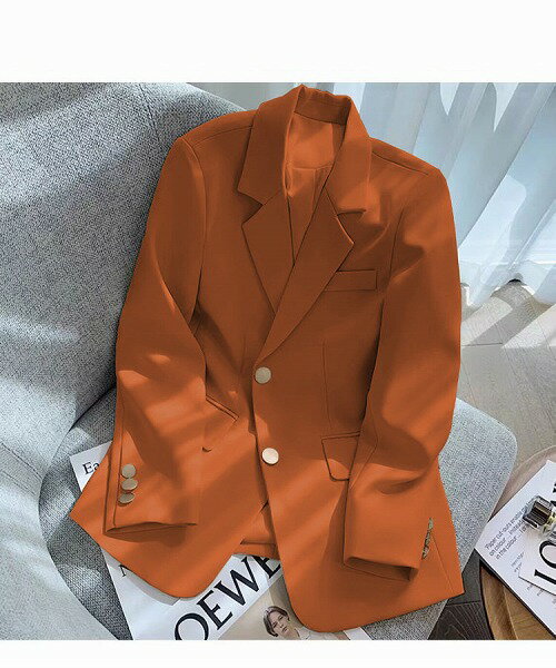 コーデに旬を取り入れる 短いスタイル 快適である スーツ コート ダブルボタン 上品映え 洋服 スリム
