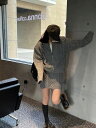 セーター ニットハーフ 2点セット ニットトップス ファッション セットアップ(4)