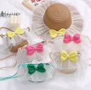 新作★キッズ帽子 鞄★斜め掛けバッグ★ミニバッグ★麦わら 草編み★レース★