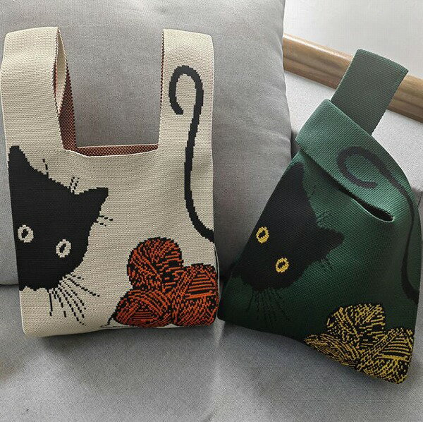 新作★レディースバック 鞄★ハンドバッグ★トートバック ニットバッグ★