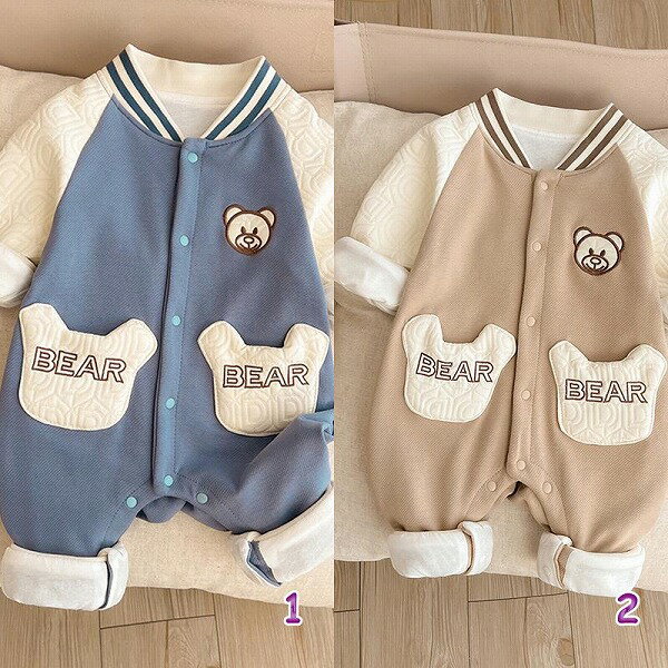 新作★ベビー服★ロンパース★連体服★2色★66cm～90cm